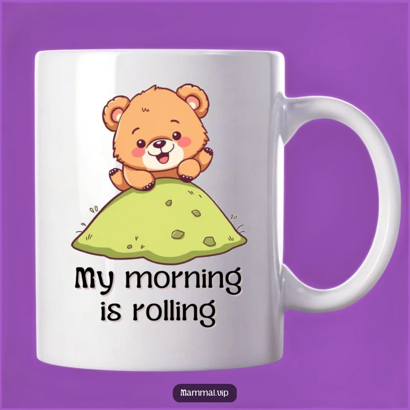Funny Bear Cub Tumbling Mug: A Hilarious Gift for Adorable Moments