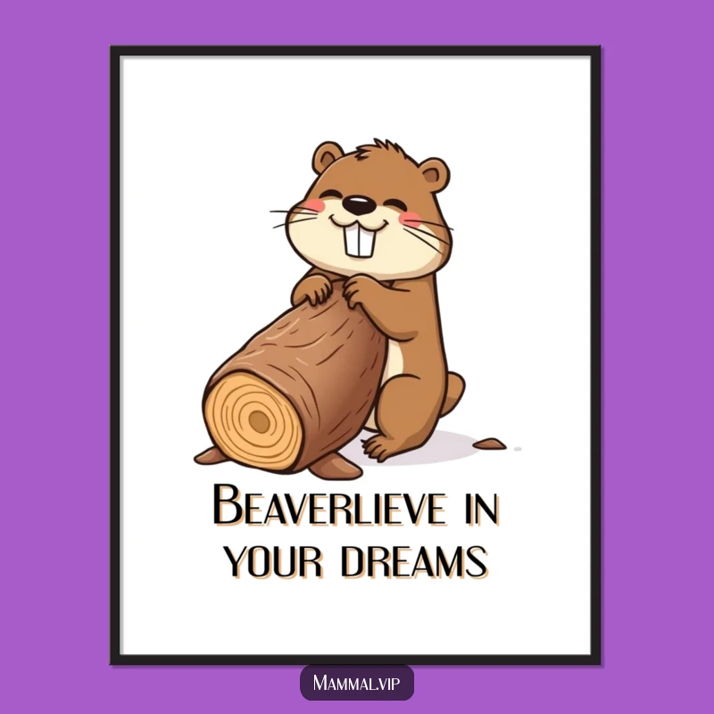 Free Printable Beaver Wall Art: Hilarious Downloadable Decor for Any Room
